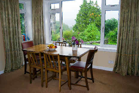 The Dining Area in The Rowans, Tobermory